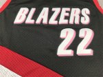 NBA 22 Drexler Portland Trail Blazers 1991-92 M&N Maillot noir